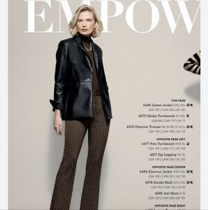 Cabi 4570 Slinky Turtleneck Dark Chocolate